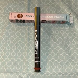 Sacheu peel off lip line stay-n in shade P-inked NIB pink lip liner/stain